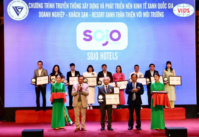 SOJO Hotels nhận giải Khách sạn xanh lần thứ hai